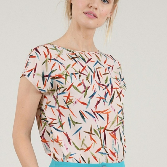 🌸 HOST PICK 🌸 MOLLY BRACKEN WOVEN TOP - Picture 1 of 5